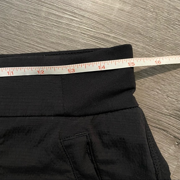 Athleta Black Shorts with Zippered Pockets Nylon and Spandex - Picture 5 of 10